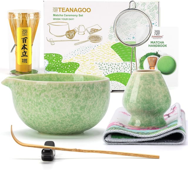 Imagen de TEANAGOO Matcha Whisk Set 7-piece matcha kit 🍵 en OfertitasTOP