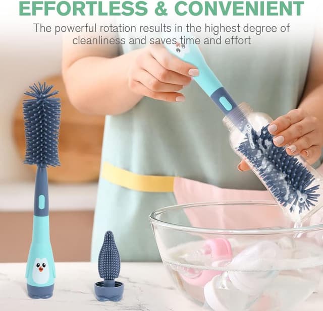 Thumbnail 6 de Vicloon Baby Bottle Brush 3-in-1 cleaning