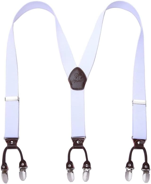 Imagen de KANGDAI Rindsleder Hosenträger 3,5 cm en OfertitasTOP