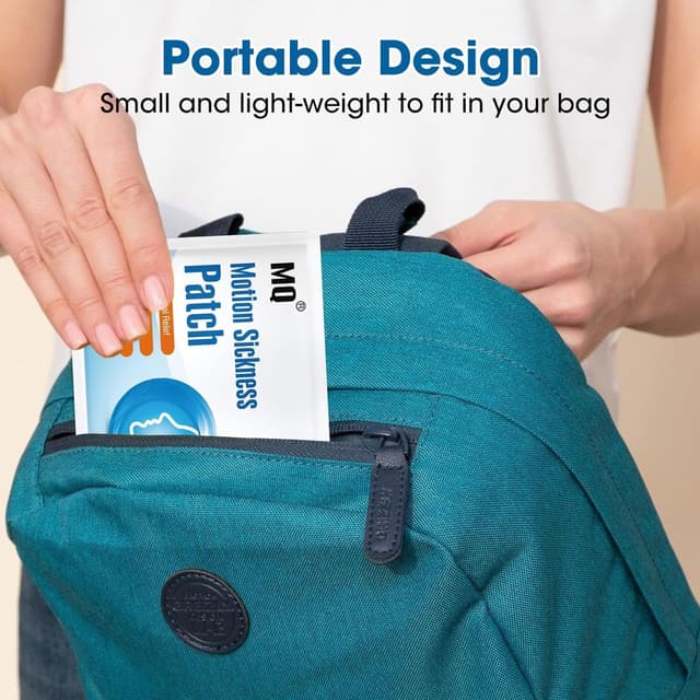 Detalle de Motion sickness patches 30 count, fast relief