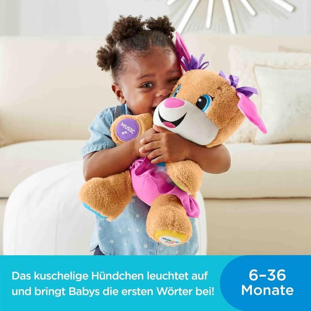 Detalle 2 de Fisher-Price Hundefreundin Lernspielzeug 6 Monate