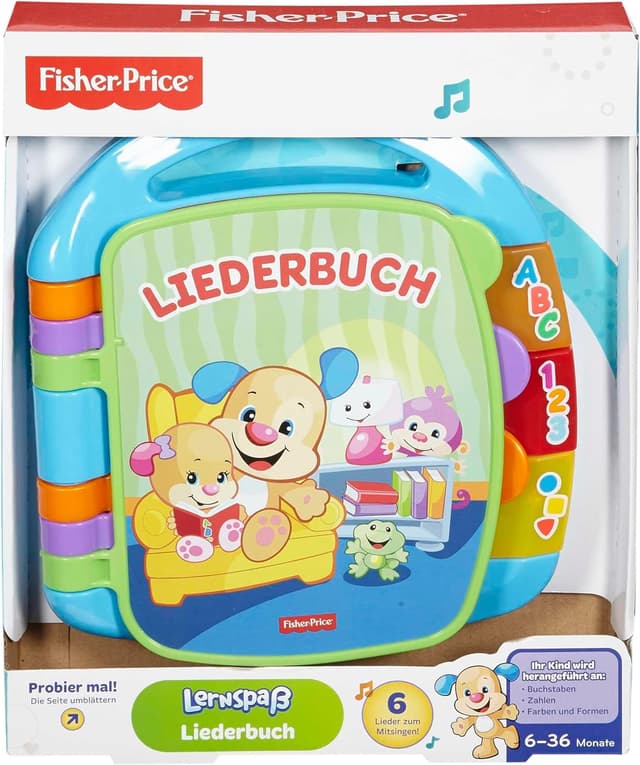 Thumbnail 6 de Fisher-Price Lernspaß Liederbuch 6 Monate