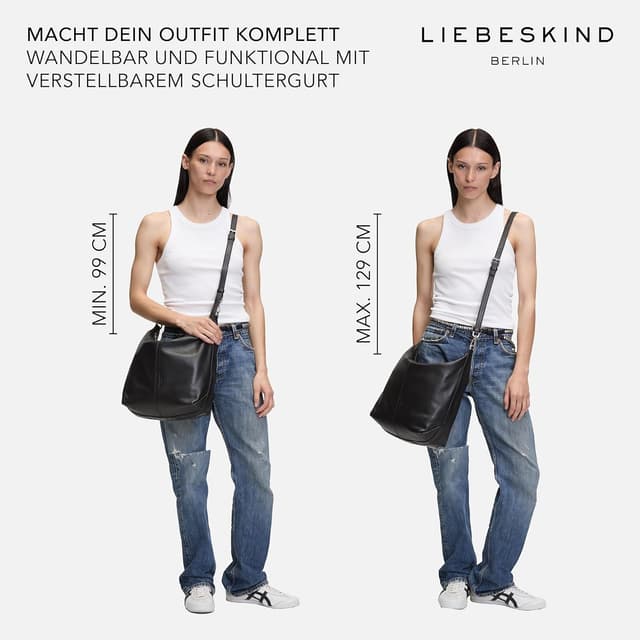 Detalle 2 de Liebeskind Berlin Paris M Hobo Bag