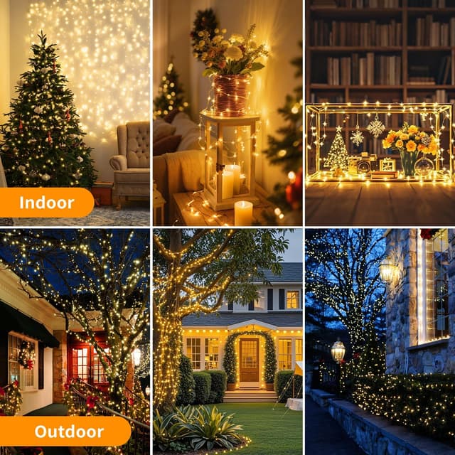 Thumbnail 6 de Hoteril Guirnaldas LED Solares para Exterior 🌟 17M 150 LEDs