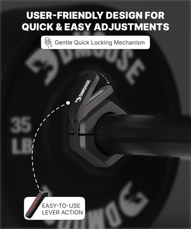 Thumbnail 5 de DMoose Barbell Clips 2 Inch Pair