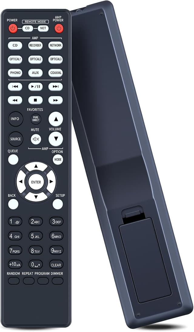 Detalle de GOUYESHO RC-1223 Replacement Remote for Denon CD and Amplifier Models (DCD-800NE, PMA-800NE, and others)