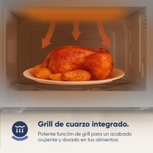 Detalle 2 de Origial Infinityheat Microondas 20 L 700 W negro