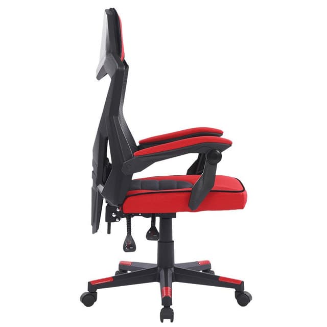 Detalle 2 de Newskill Eros Silla gaming con malla ergonómica roja
