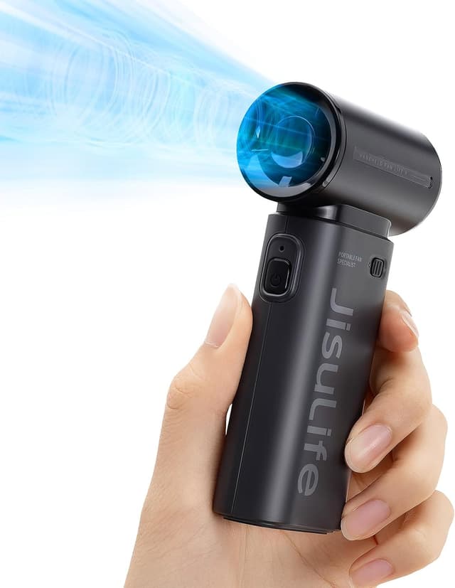 Detalle de JISULIFE Life9 portable handheld fan 10m/s