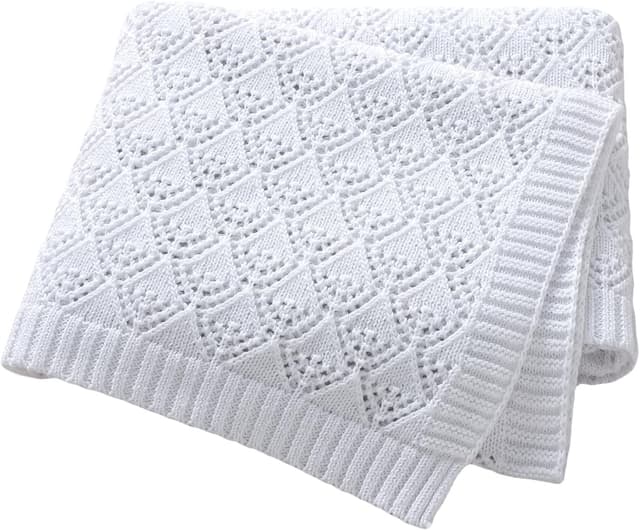 Thumbnail 6 de Neiwech Cotton Baby Blanket 100x80cm