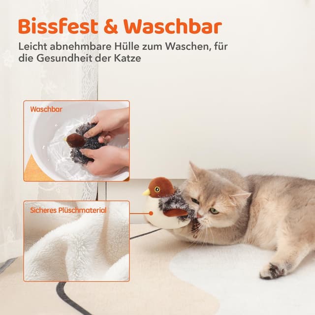 Thumbnail 3 de Potaroma Flatternder Spatz 10,2 cm 🐱