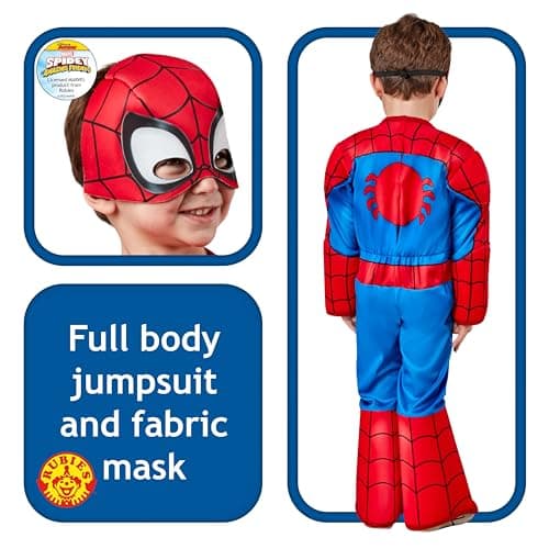Thumbnail 1 de Rubies Spidey Deluxe Jumpsuit 1 traje infantil 📷