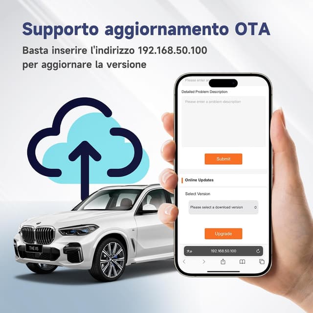 Detalle de Carlinkit mini SE Adattatore CarPlay wireless per conversione USB, supporto Siri e OTA