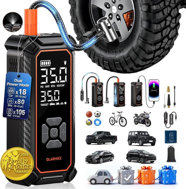 Imagen de OlarHike Tire Inflator 150 PSI en OfertitasTOP