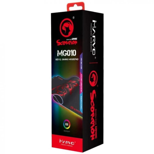 Detalle de Scorpion MA-MG10 alfombrilla gaming RGB XXL 800