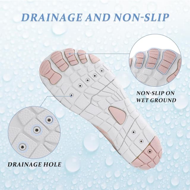 Detalle de Jmzb Barefoot Shoes for Women & Men — Wide Toe Box Trail & Water Walking Sneakers