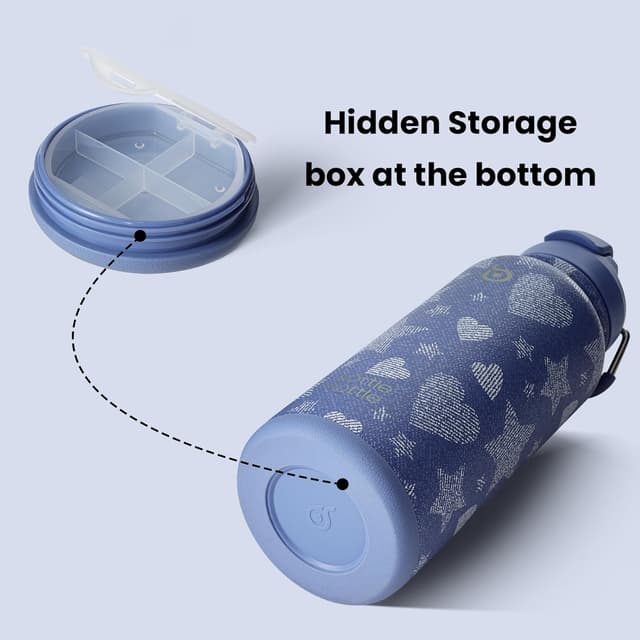 Detalle 2 de BOTTLE BOTTLE Edelstahl Trinkflasche 1 l