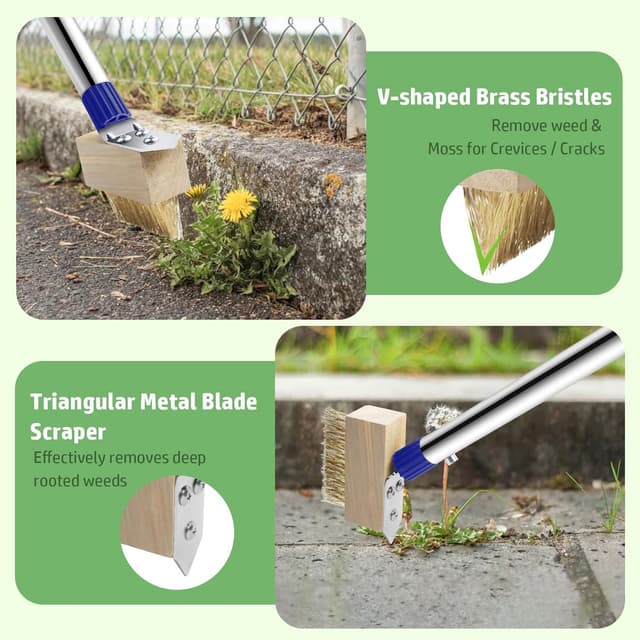 Detalle de Patio Weed Remover Tool 60" long handle