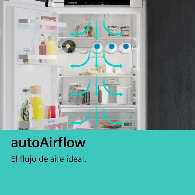 Thumbnail 3 de Siemens iQ500 KI86NADD0 frigorífico combi 260 L