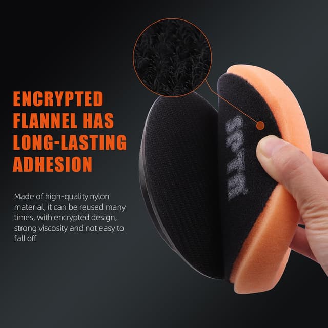 Detalle de SPTA SQMIX65 buffing polishing pads kit