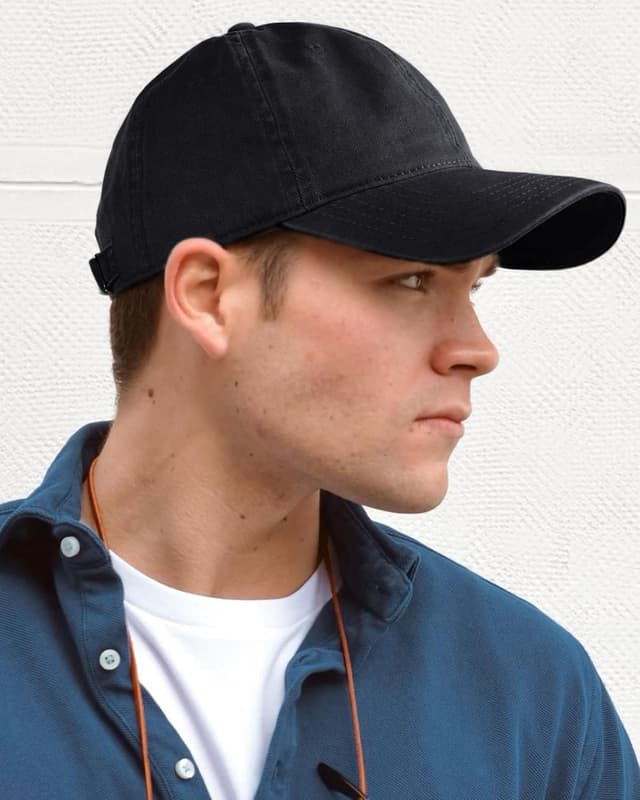Detalle 2 de FURTALK Unisex Vintage Basecap aus Baumwolle mit verstellbarem Verschluss (M/L)