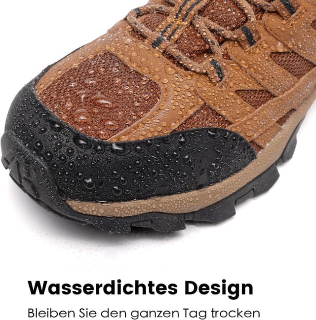 Thumbnail 1 de SHULOOK Herren Wanderschuhe Wasserdicht Leichte Trekkingschuhe