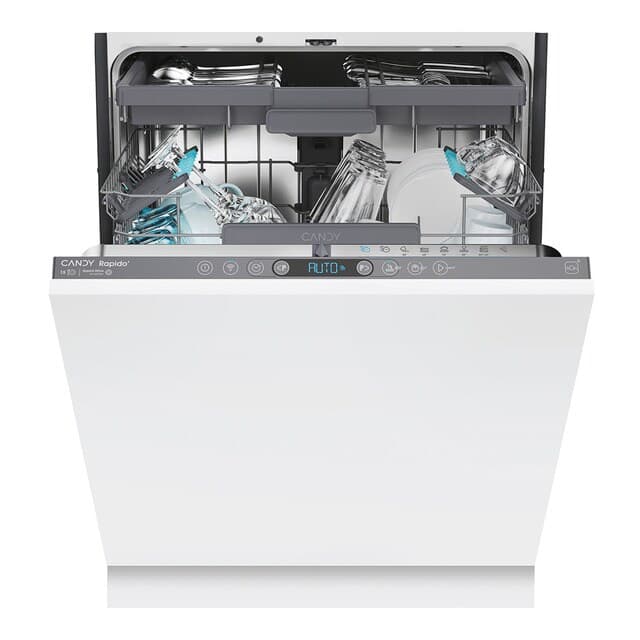 Detalle de Candy Lavavajillas Integrable 15 Servicios con Bandeja para Cubiertos