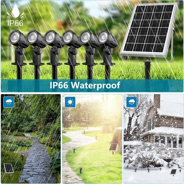 Thumbnail 5 de MEIHUA 6 in 1 solar spot lights 6000mAh