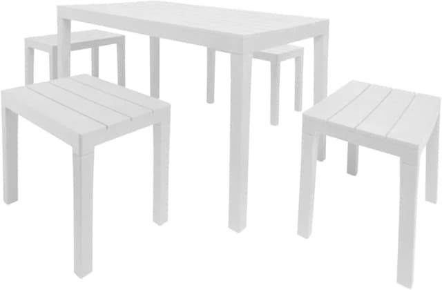 Thumbnail 1 de Dmora Sanremo set salotto da esterno con tavolo e 4 panchine