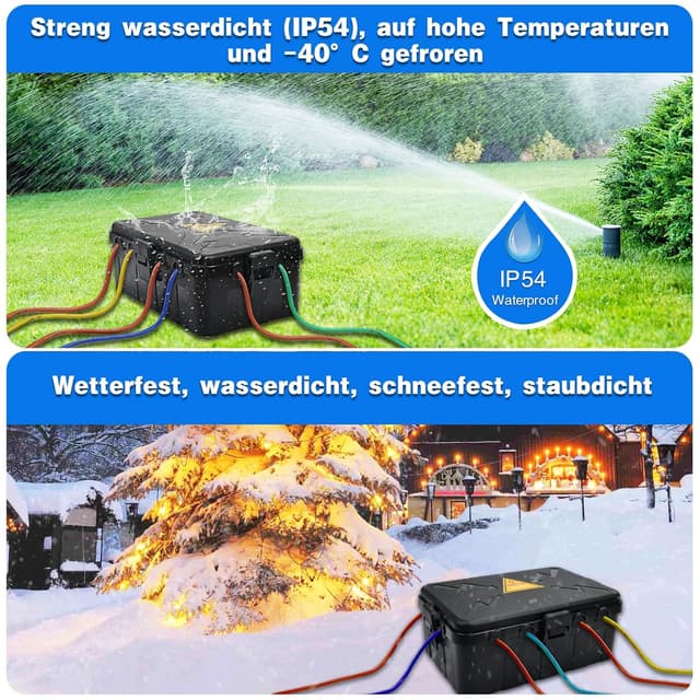 Thumbnail 4 de Außenbereich Elektrobox IP54 Schutzkiste 32x22x13 cm