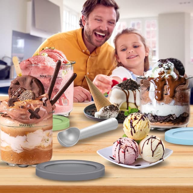 Thumbnail 5 de Ninja Creami Pints and Lids 4-pack 🍨