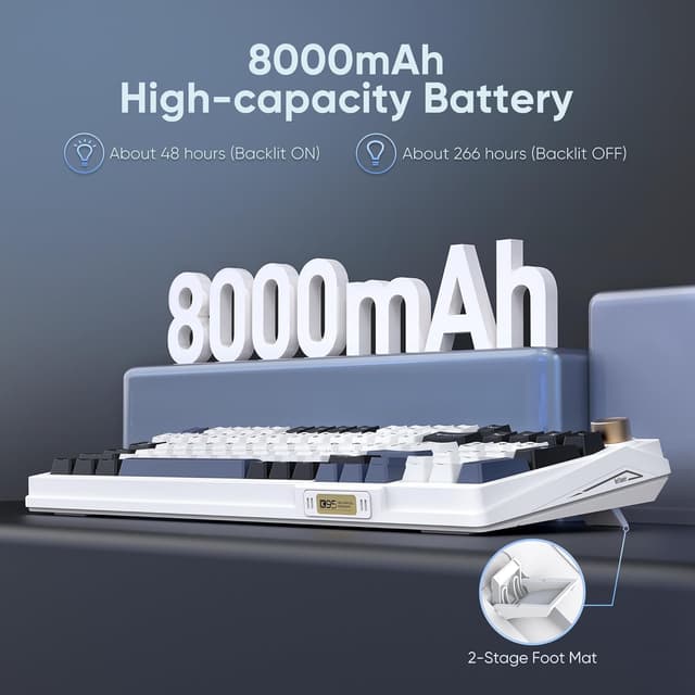 Thumbnail 6 de RedThunder K95 Wireless Keyboard 8000mAh ⌨