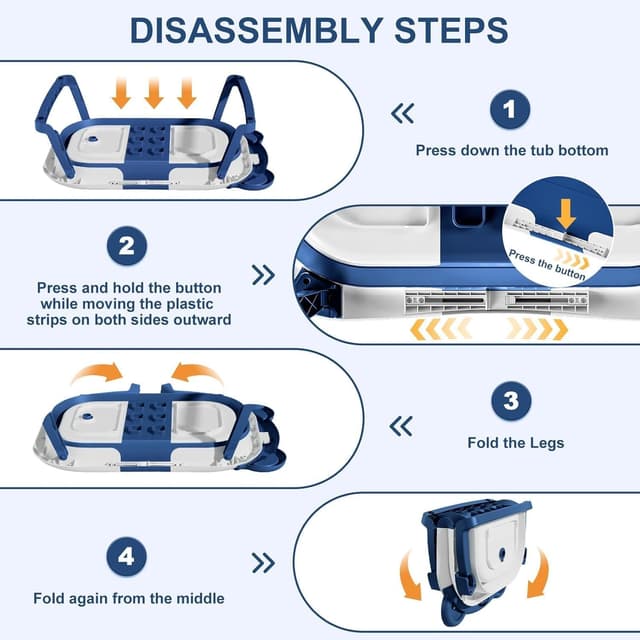 Thumbnail 4 de TPN Collapsible Baby Bathtub 0-36 Months