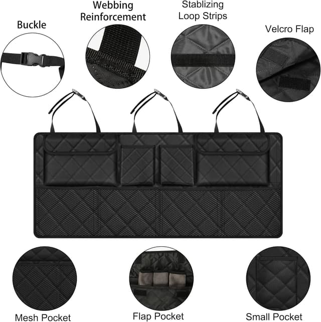 Thumbnail 3 de Femuar Car Trunk Organizer 42x18