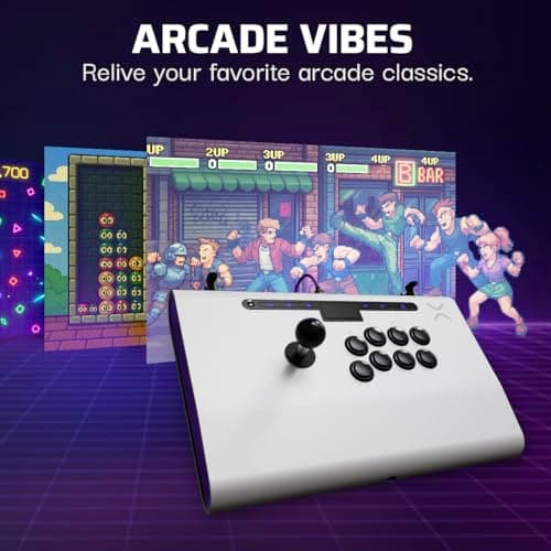 Detalle 2 de PDP VICTRIX PS5 PRO FS FIGHTSTICK – Lucha Blanca ⚔