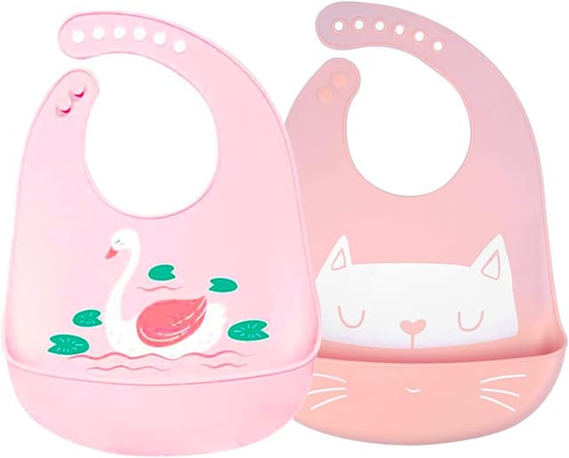 Thumbnail 6 de SLOSH Bavaglino in silicone impermeabile con tasca lavabile e raccogli briciole (6 mesi–6 anni)