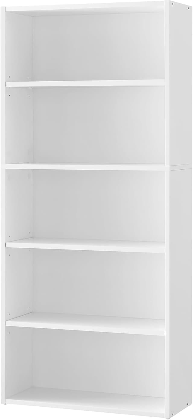 Detalle de VASAGLE LBC165T14 bookcase, 5-tier