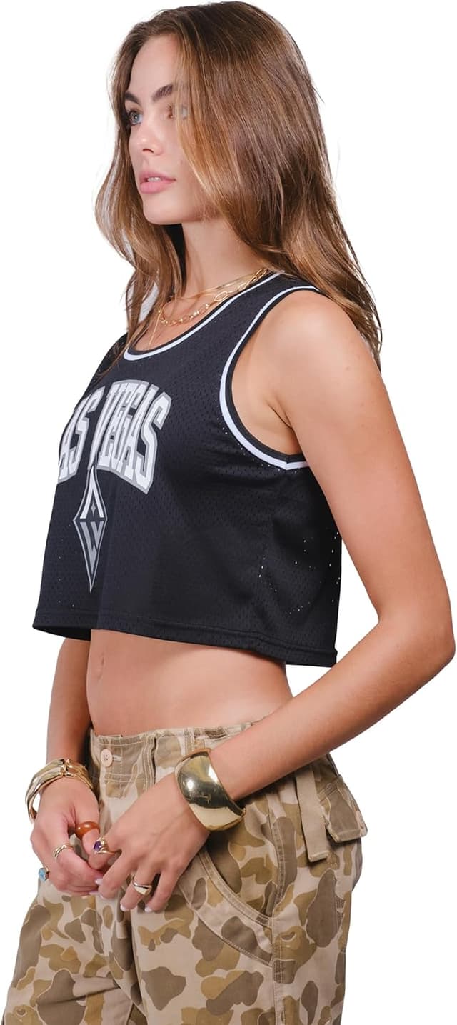 Detalle de Ultra Game Women’s WNBA Official Mesh Tank Top (Sleeveless Muscle T-Shirt)