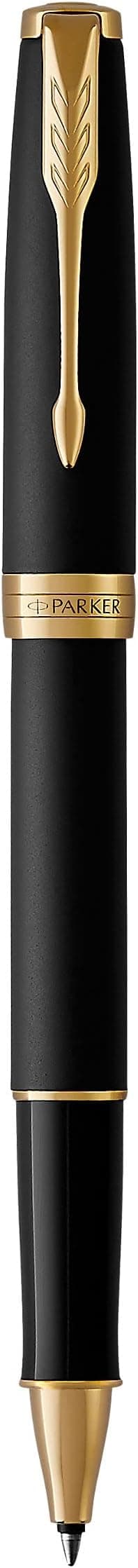 Detalle de Parker Sonnet Bolígrafo Laca Negra Mate ✒️ en Caja de Regalo