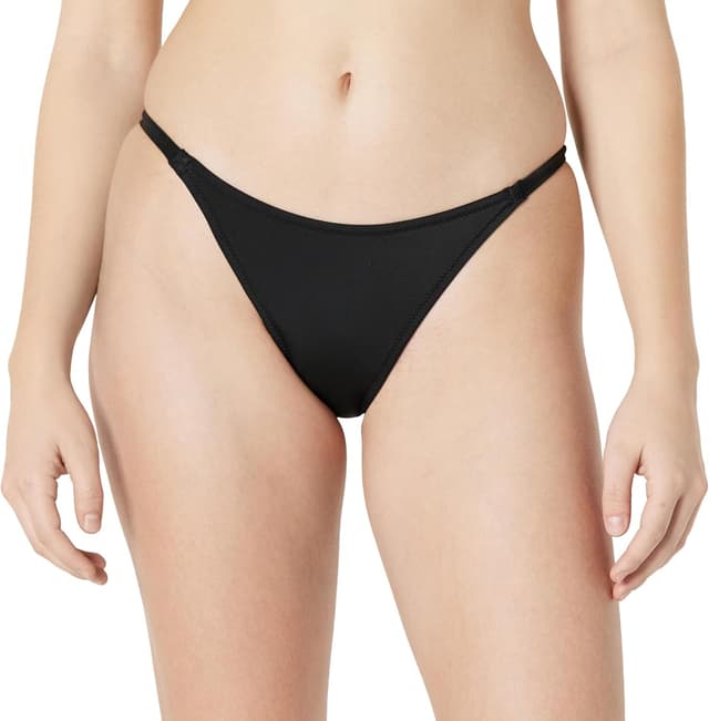 Detalle de Amazon Essentials women’s no-tie string swim bikini bottom (full coverage back)