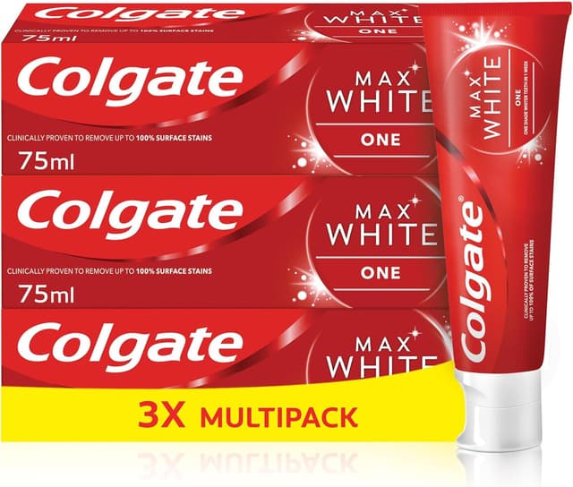 Imagen de Colgate Max White One 225ml whitening toothpaste 🪥 en OfertitasTOP