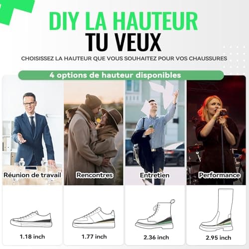 Thumbnail 2 de DynWalker Plantillas Elevadoras 3-7,5 cm 👞