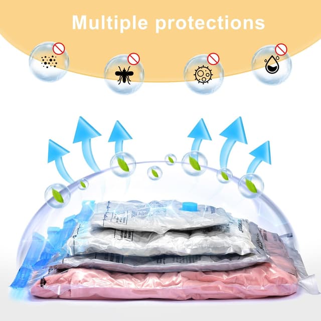 Thumbnail 5 de UPGOGO Travel Vacuum Bags 6 Pack