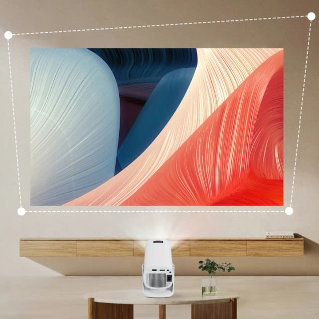 Detalle de Prixton Dalí proyector portátil HD 4800 lúmenes