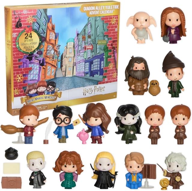 Detalle de Calendrier de l’Avent Wizarding World Harry Potter avec 24 surprises et mini-figurines Moments Magiques