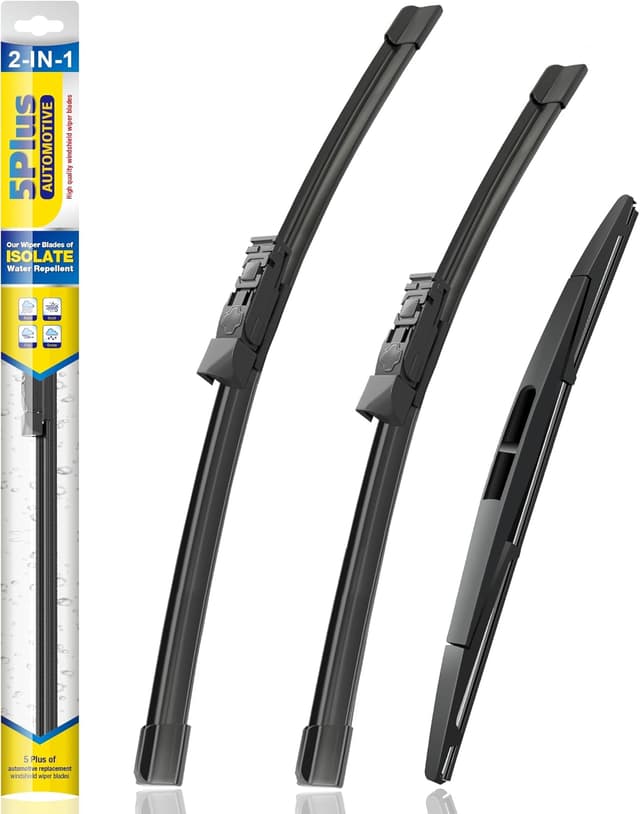 Detalle de 5 PLUS Silicone Wiper Blades 26"/17"/14"