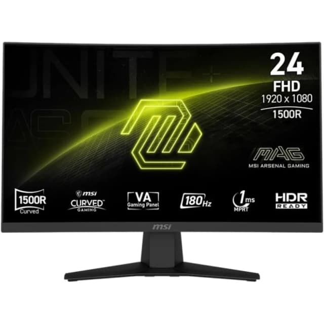 Imagen de MSI MAG 244C Monitor Curvo 23.6" VA 180Hz FreeSync 🎮 en OfertitasTOP