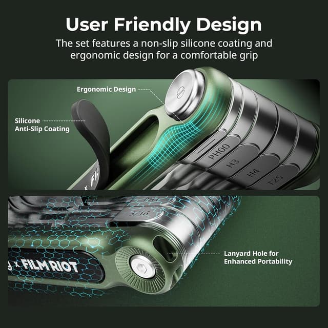 Thumbnail 5 de SMALLRIG x FILM RIOT 10 in 1 Set Verde