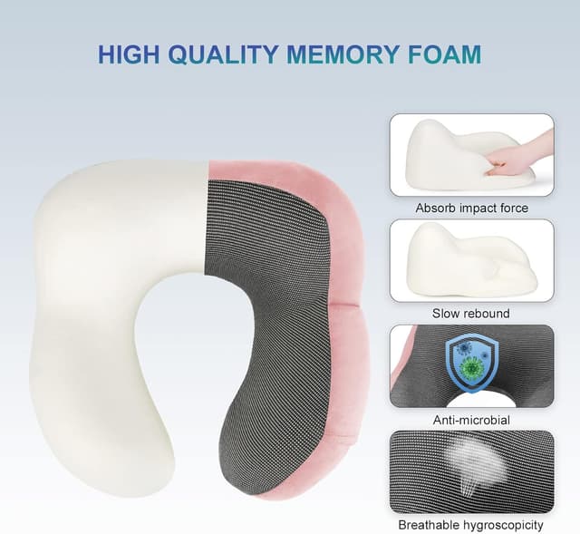 Detalle 2 de Eono Nackenkissen für Reisen mit Memory Foam
