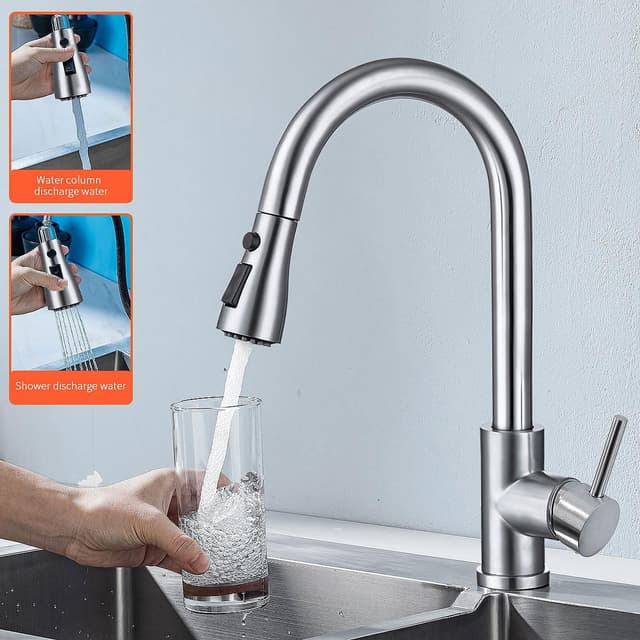Thumbnail 2 de HASVREOG Kitchen Pull-Down Faucet